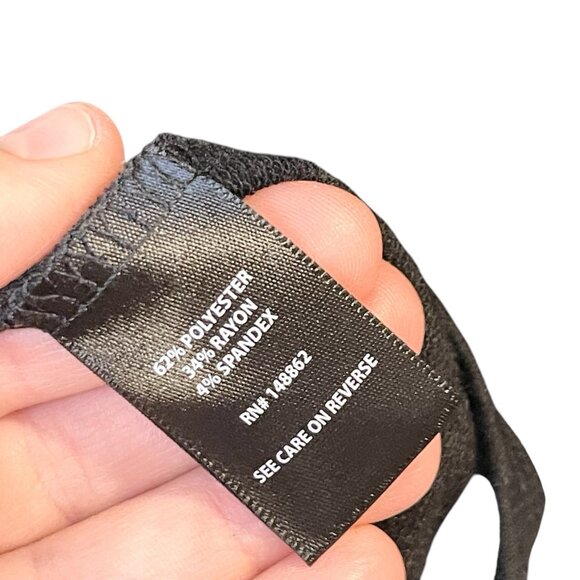 Torrid Black French‎ Terry Asymmetrical Hem Long Sleeve Sweatshirt Plus 4X NEW - Picture 5 of 7